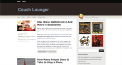 Desktop Screenshot of couchlounger.com